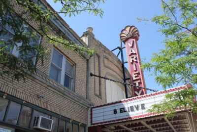 The exterior of The Variety Theater in Cleveland